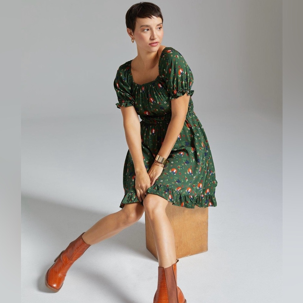 Disney | Pixar | Brave | Merida and Bears All Over Smock Dress | Small